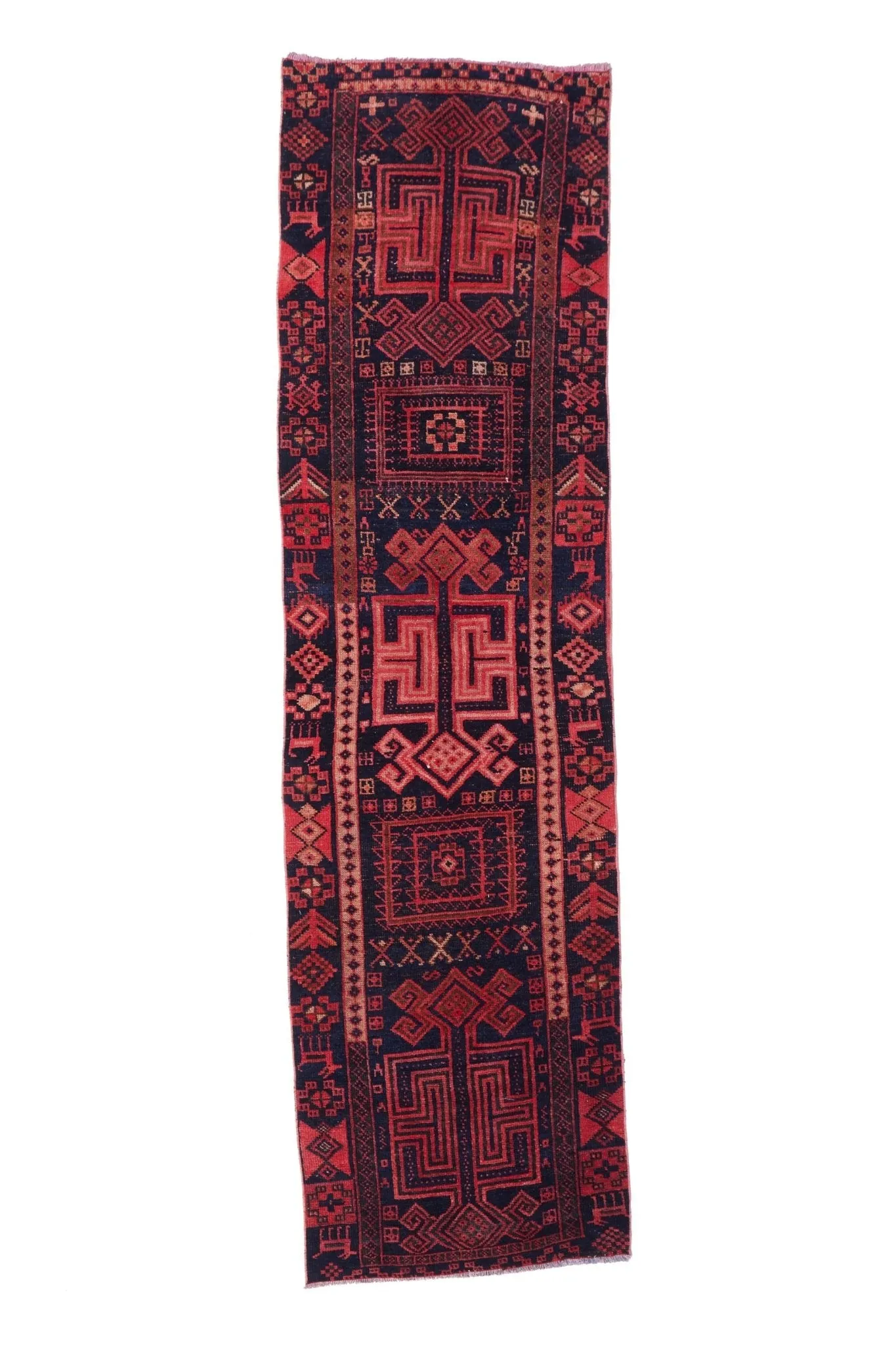 'Edith' Vintage Turkish Runner- 2'10'' x 11'9''