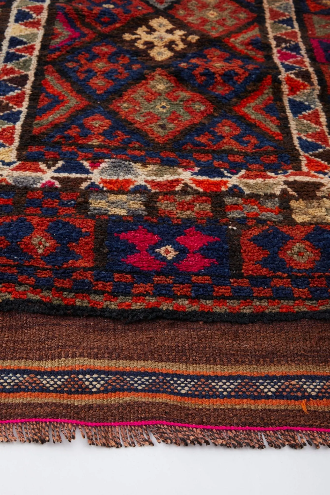'Edna' Vintage Turkish Runner- 2'7'' x 11'1''