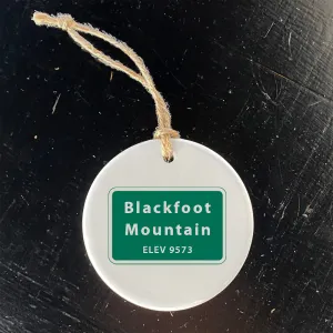 Elevation Sign, Custom - Ornament