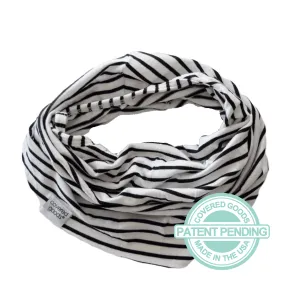 Face Cover Scarf-Pin Stripes