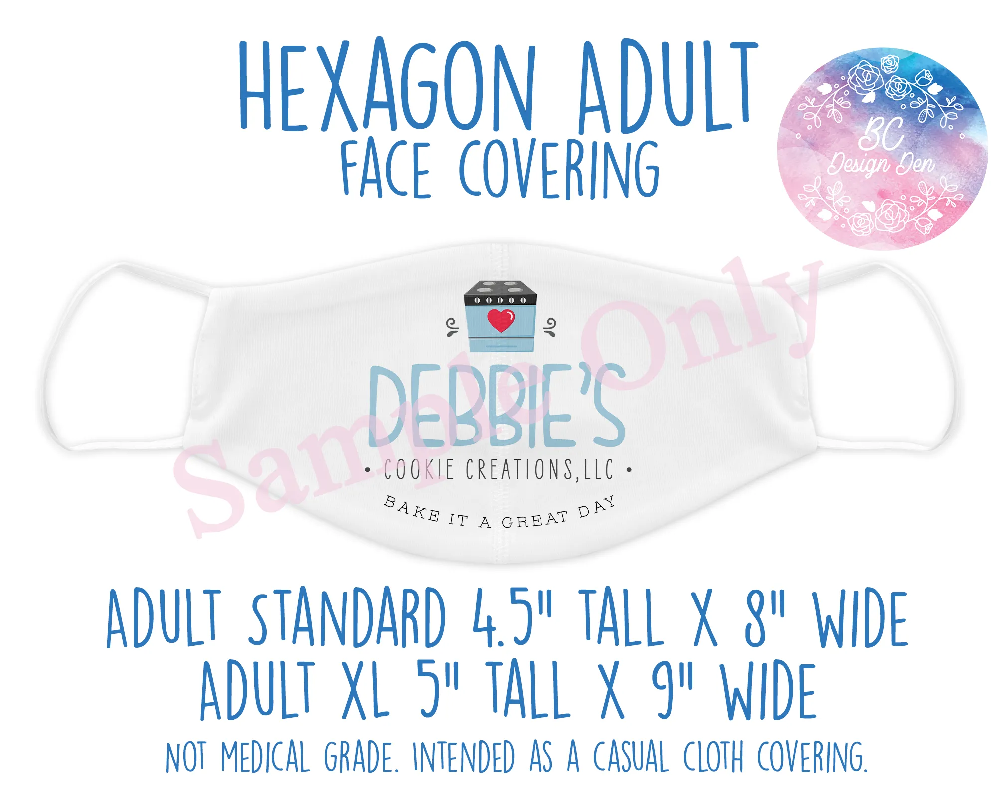 Face Covering Custom Logo 3