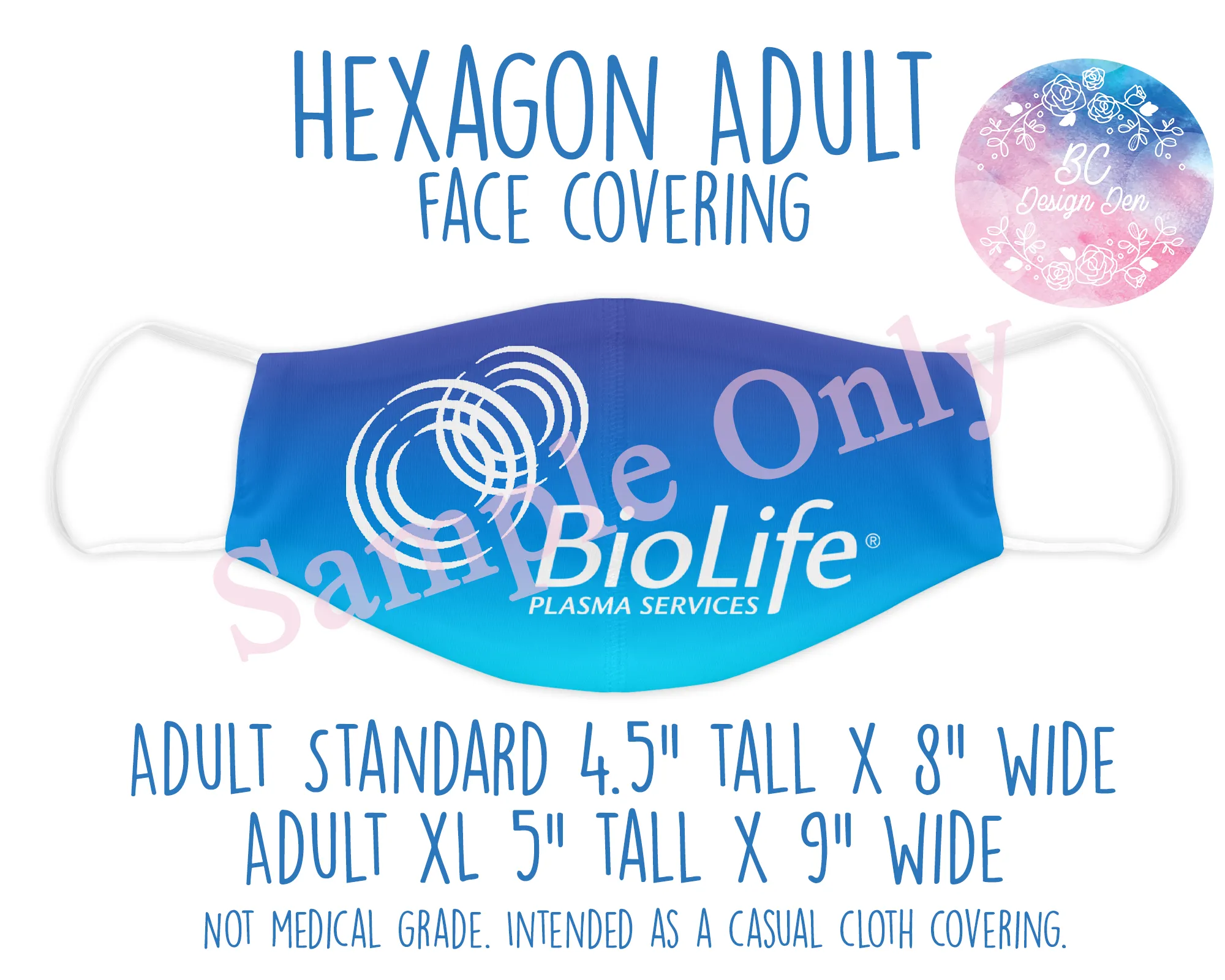 Face Covering Custom Logo 3