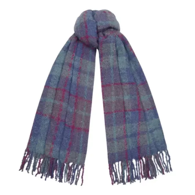 Ferguson Tartan Boucle Blanket Scarf