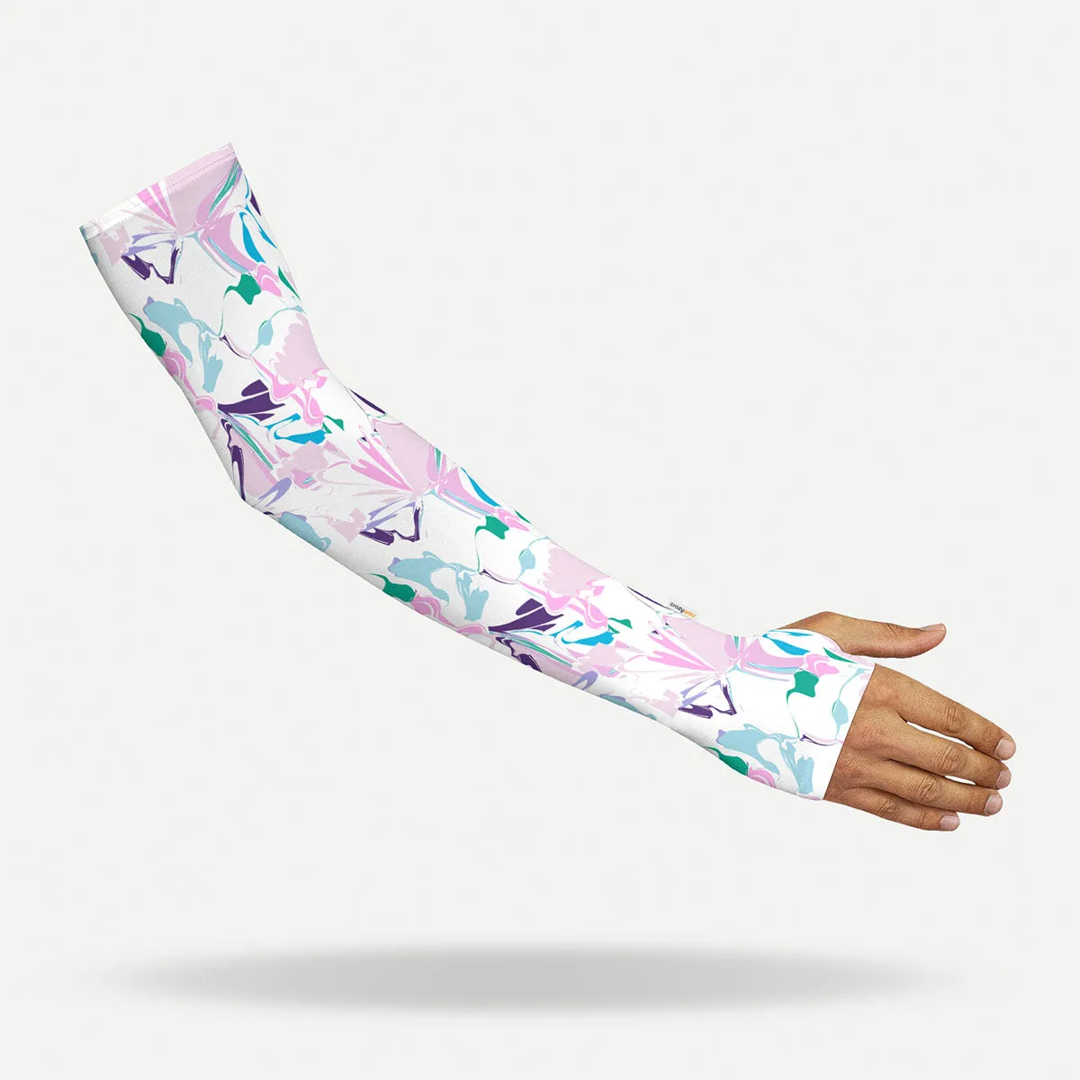 Flora Arm Sleeves with Thumbhole - Adult