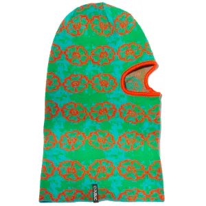 Flower Balaclava - Green