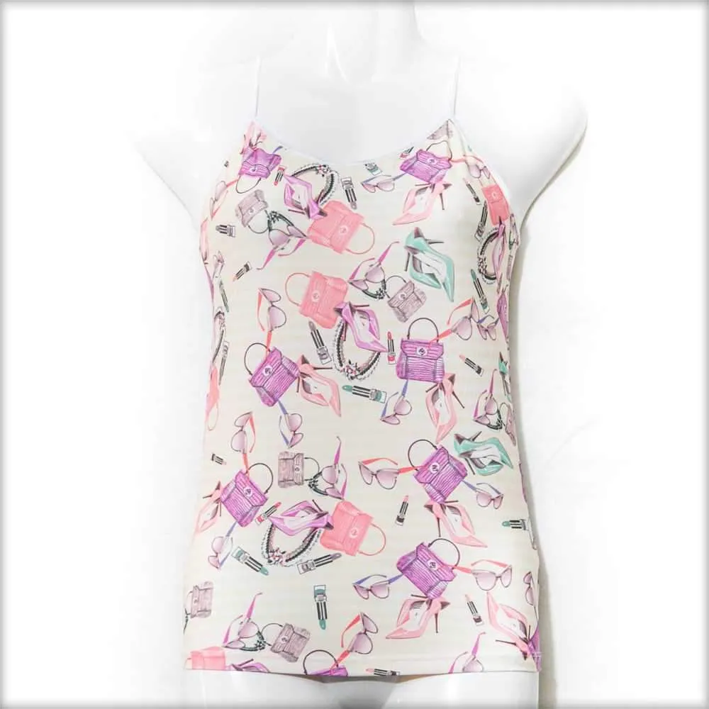 Funky Peace Printed Teen Age Camisole