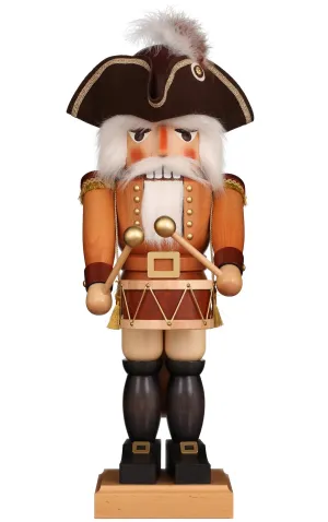 German Nutcracker : Extra Large 28" Drummer