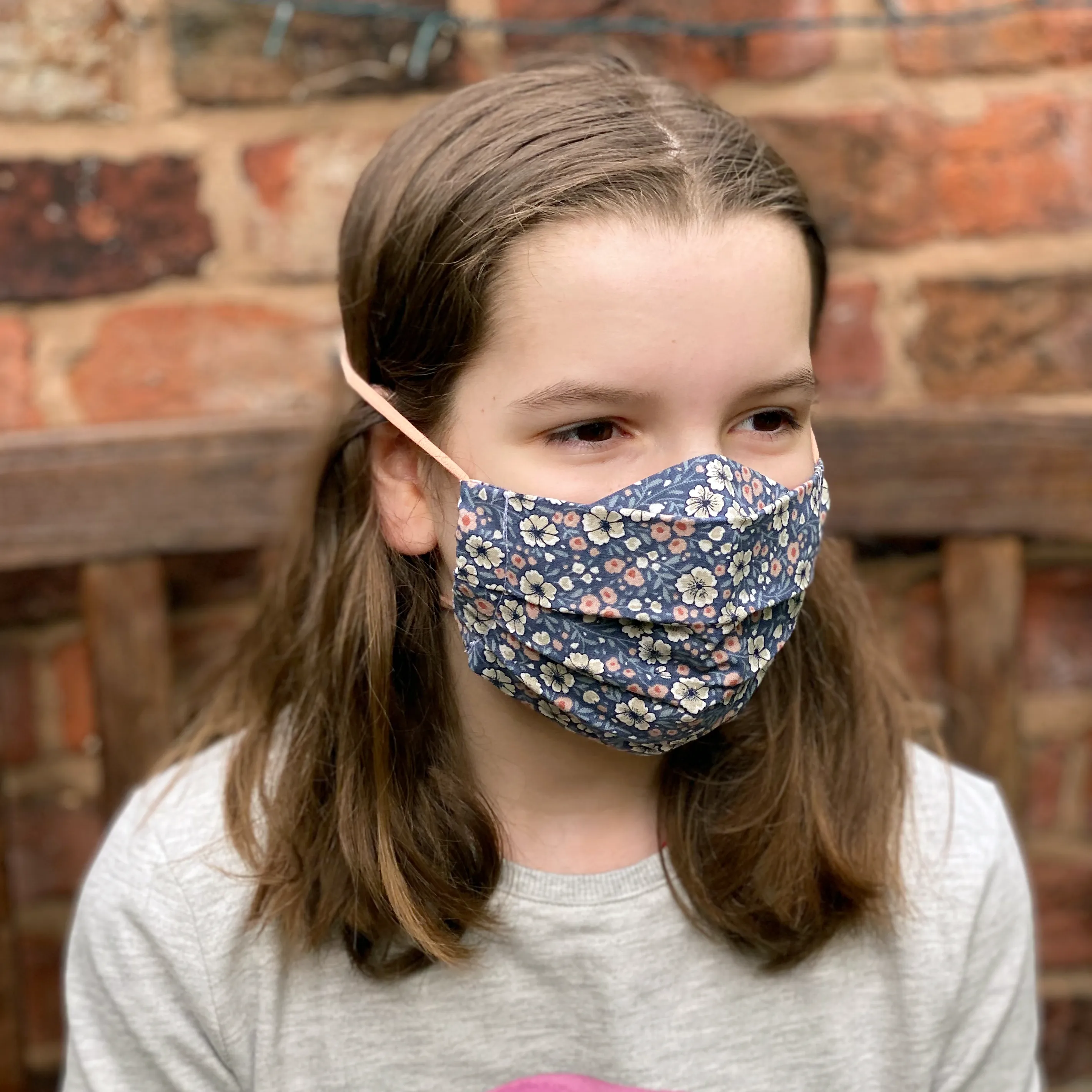 Handmade Paisley Cotton Fabric Face Mask