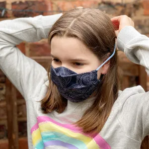 Handmade Paisley Cotton Fabric Face Mask