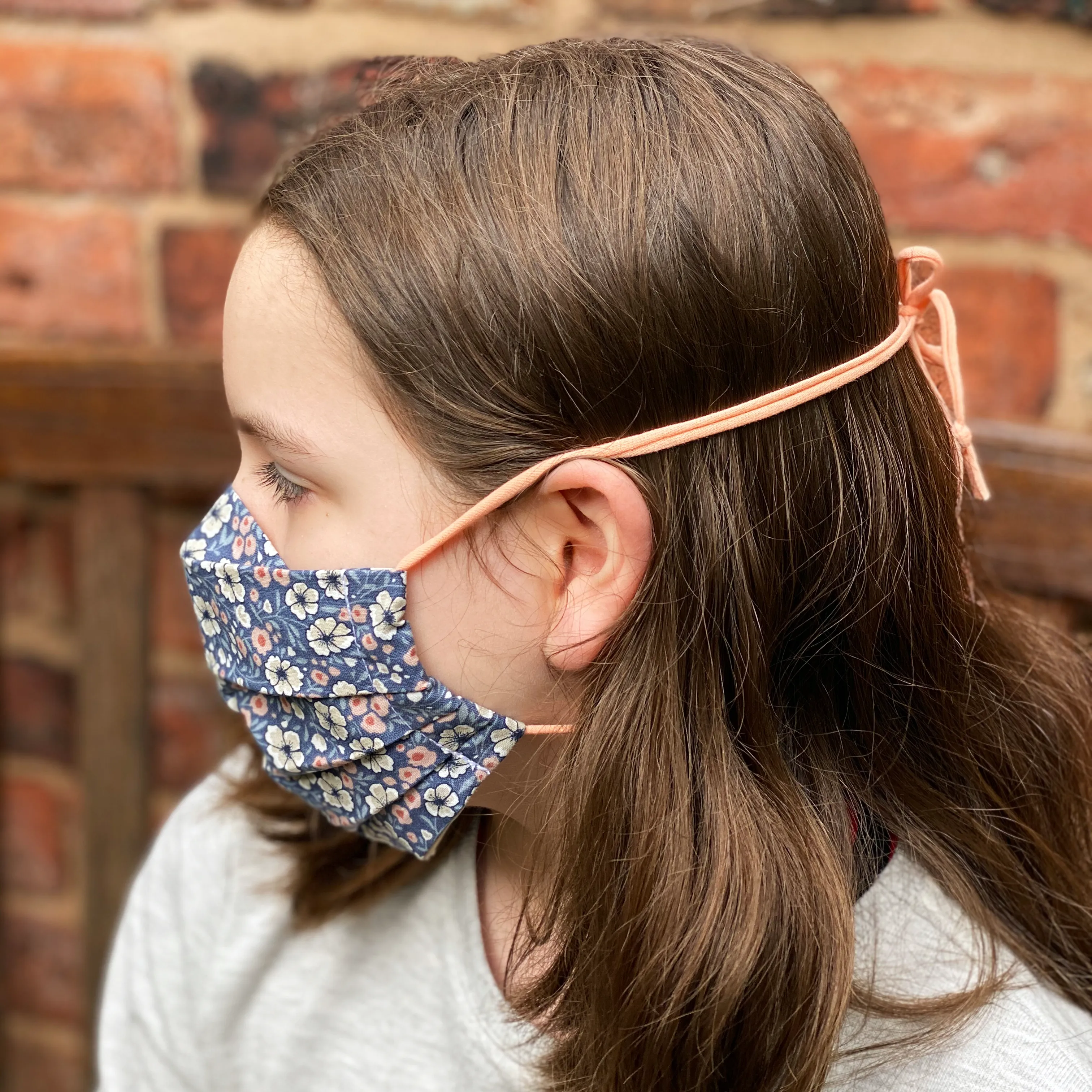 Handmade Paisley Cotton Fabric Face Mask