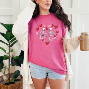 Hazel Blues® |  Skeleton Heart Graphic Tee