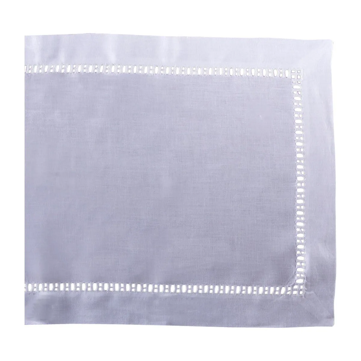 Henry Handwork Estate White Linen Placemat, Set of 4