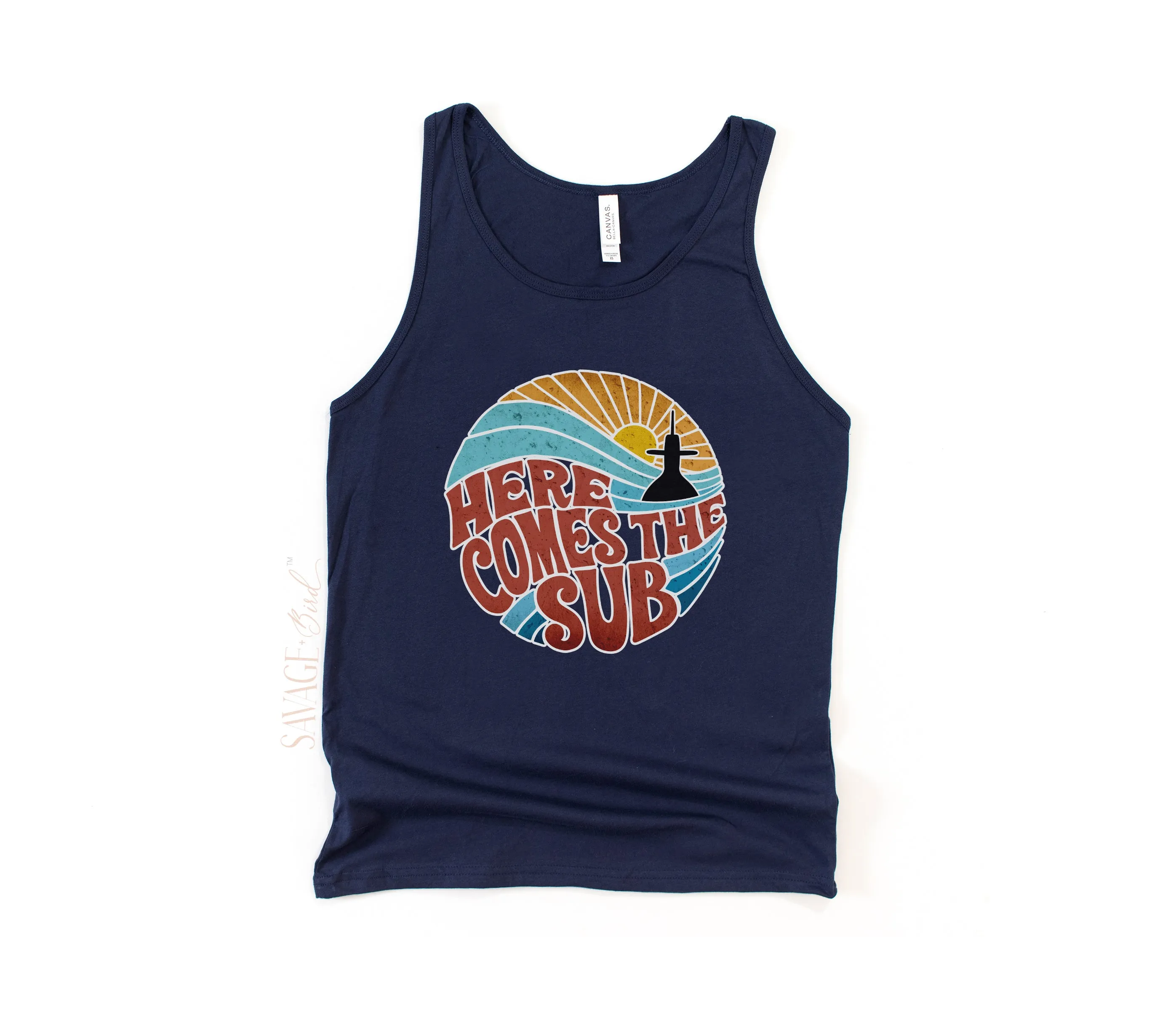 Here Comes the Sub Traditional Tank Top