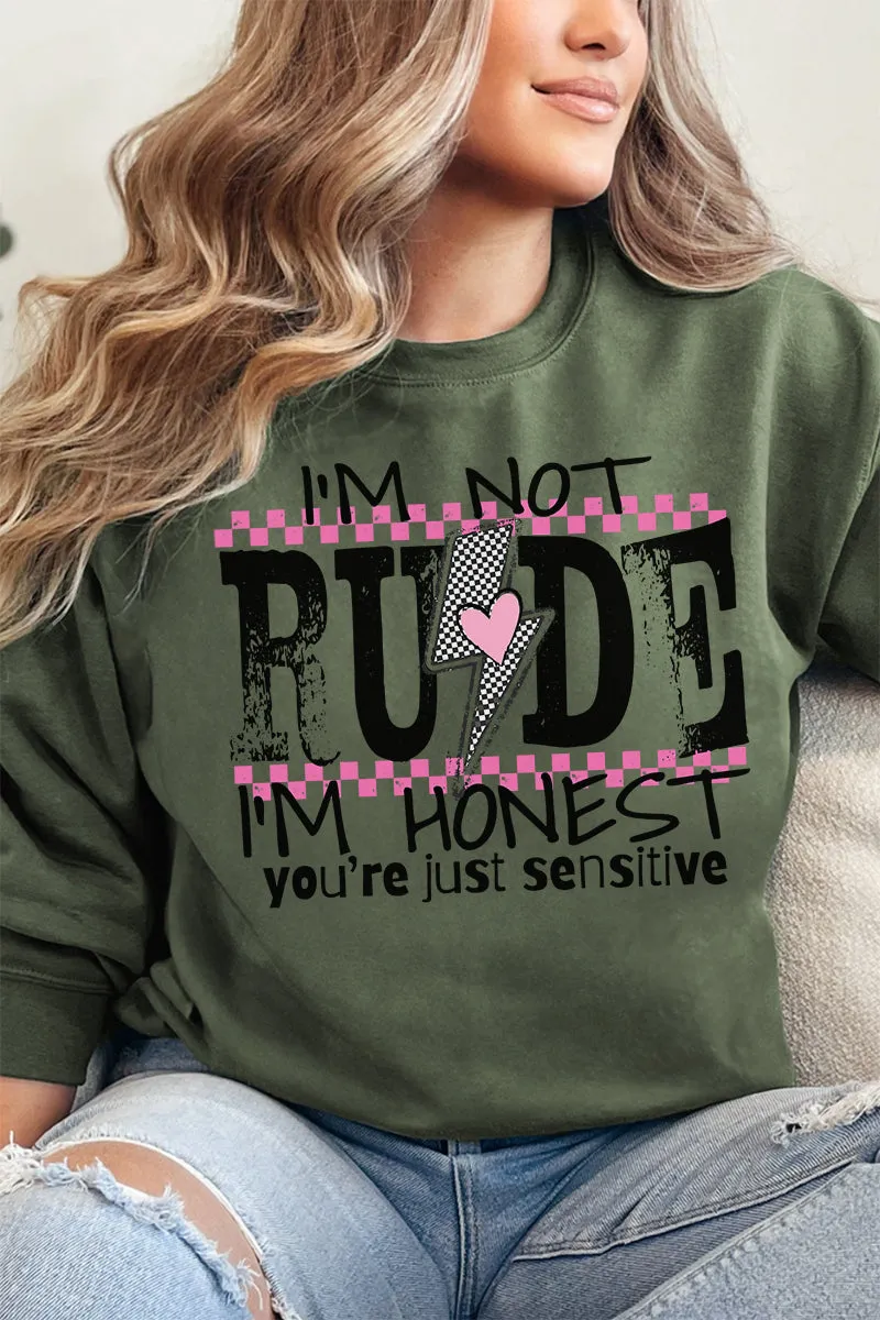 Honesty Overload Heavy-weight Crew Sweatshirt