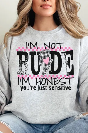Honesty Overload Heavy-weight Crew Sweatshirt