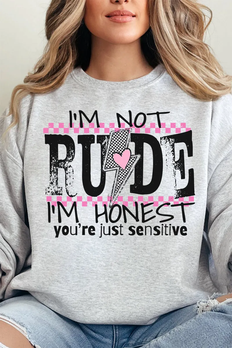 Honesty Overload Heavy-weight Crew Sweatshirt