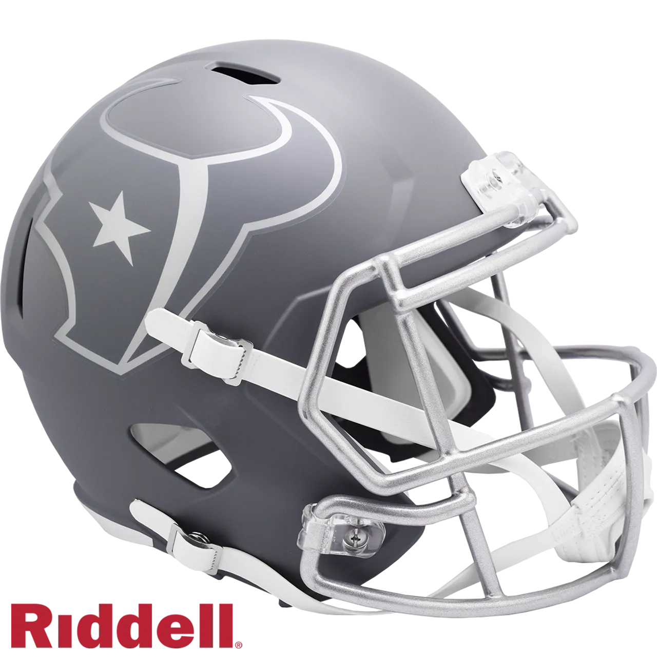 Houston Texans Helmet Riddell Replica Full Size Speed Style Slate Alternate