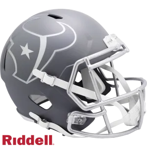 Houston Texans Helmet Riddell Replica Full Size Speed Style Slate Alternate