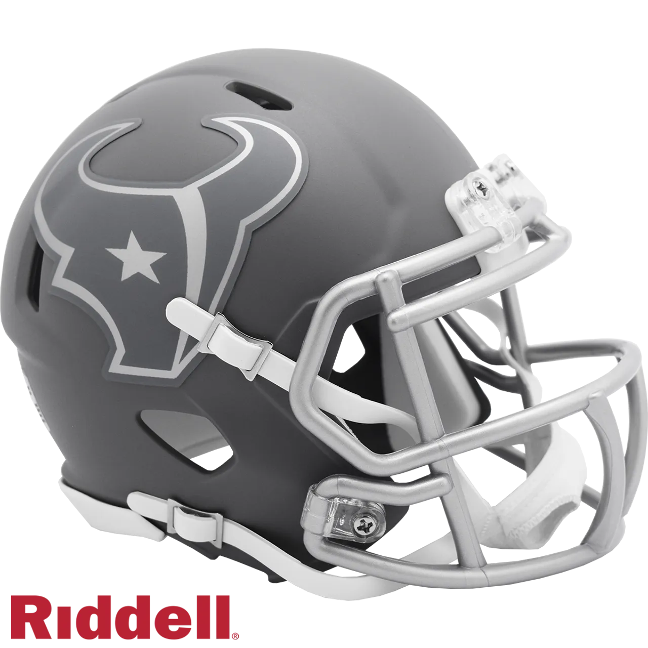 Houston Texans Helmet Riddell Replica Mini Speed Style Slate Alternate