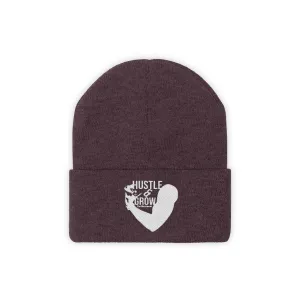 Hustle & Grow Beanie (Maroon)