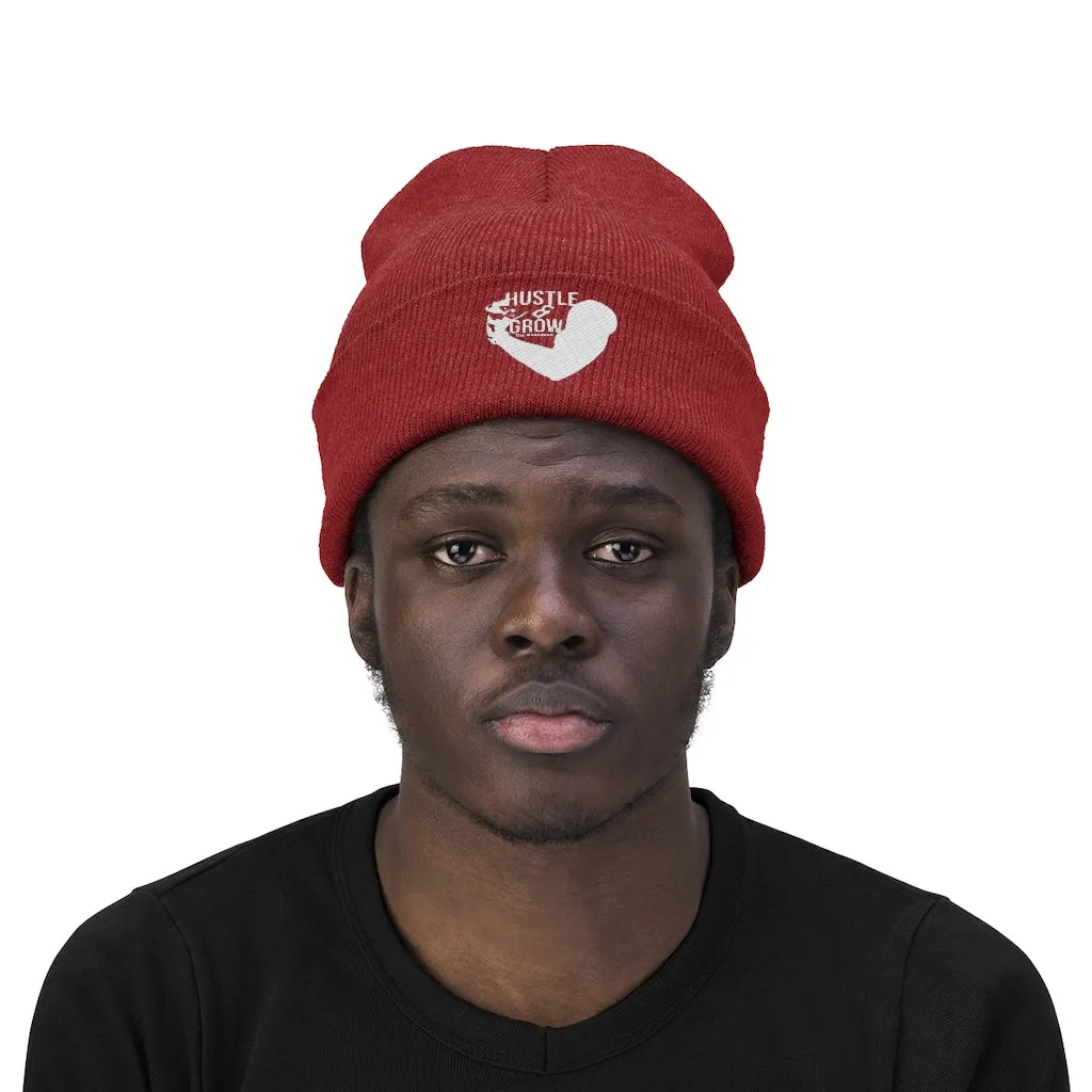 Hustle & Grow Beanie (Red)