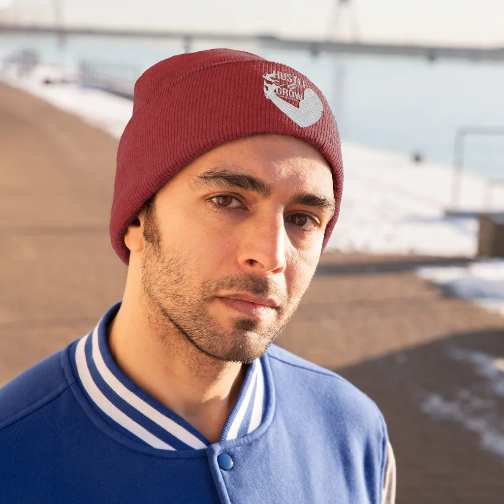 Hustle & Grow Beanie (Red)