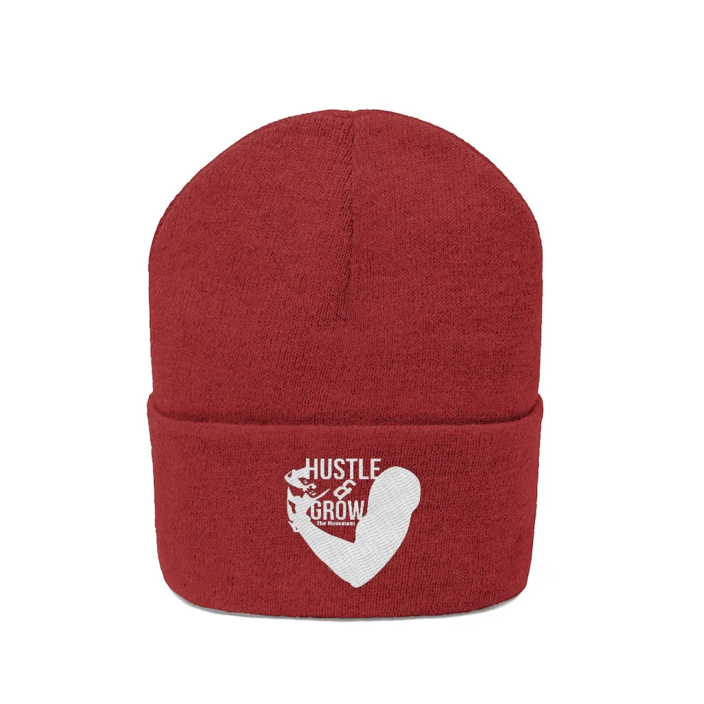 Hustle & Grow Beanie (Red)
