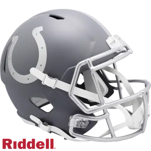 Indianapolis Colts Helmet Riddell Replica Full Size Speed Style Slate Alternate