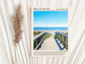 Isle of Palms Wall Canvas, USA