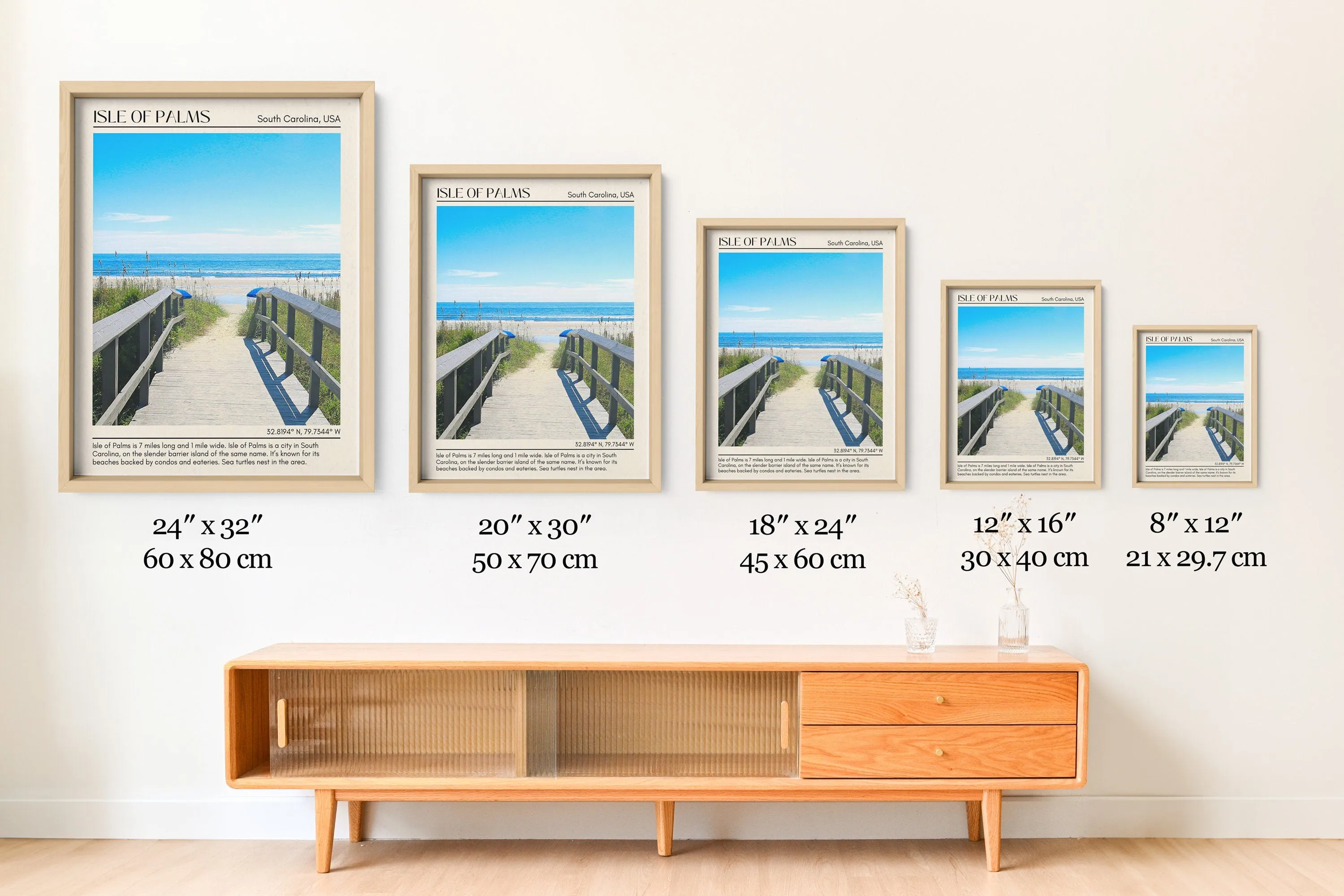 Isle of Palms Wall Canvas, USA