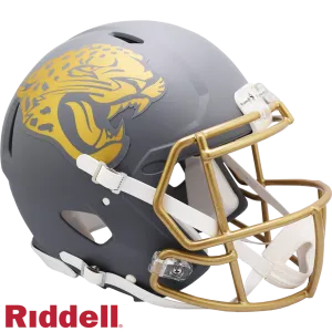 Jacksonville Jaguars Helmet Riddell Authentic Full Size Speed Style Slate Alternate