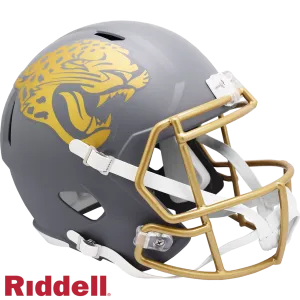 Jacksonville Jaguars Helmet Riddell Replica Full Size Speed Style Slate Alternate