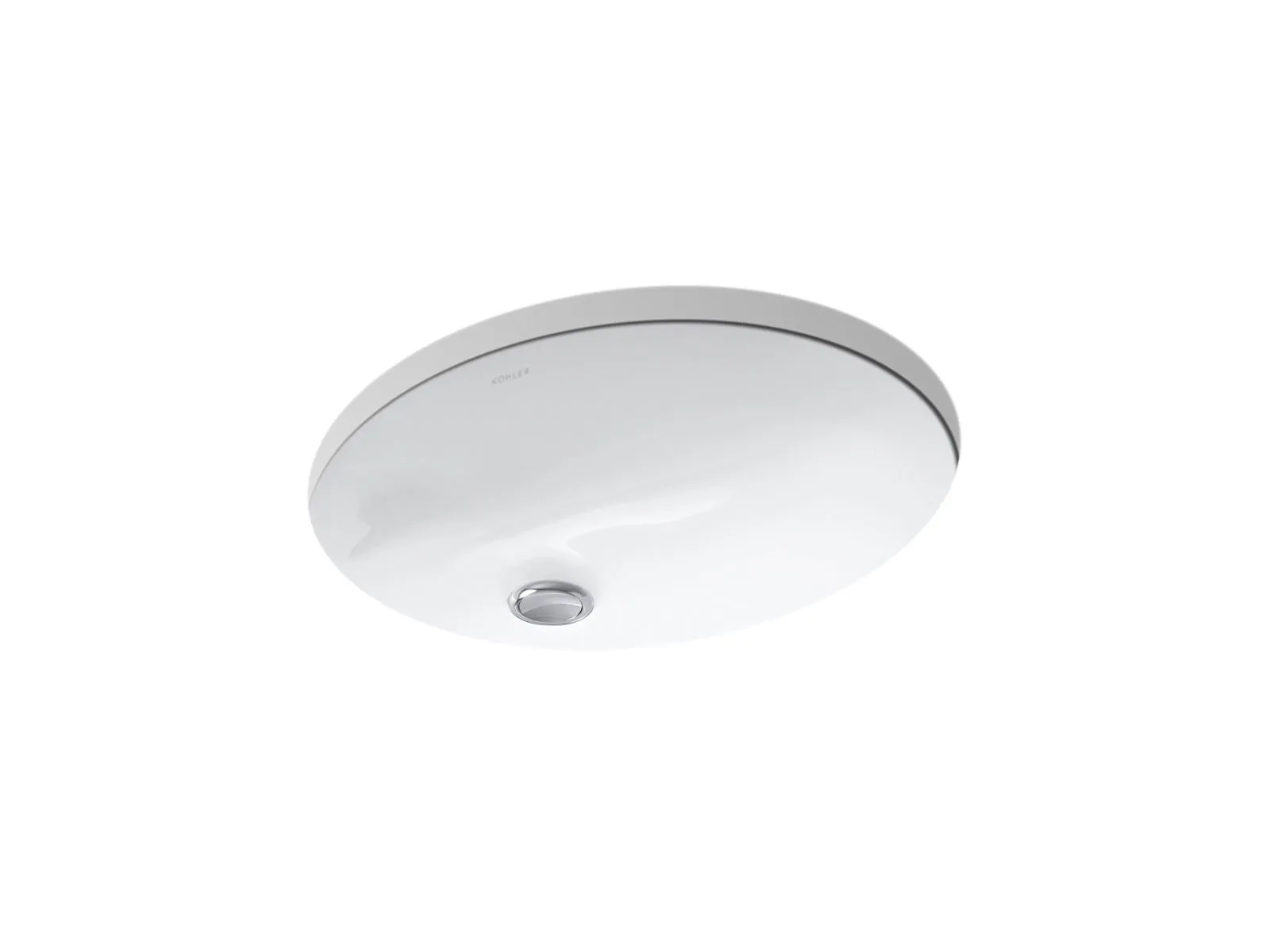 KOHLER K-2209 Caxton 17" oval undermount bathroom sink
