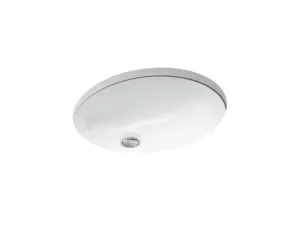 KOHLER K-2209 Caxton 17" oval undermount bathroom sink
