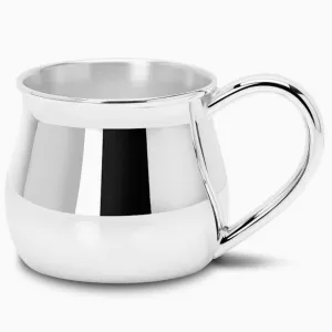 Krysaliis Sterling Silver Baby Cup - Traditional Bulge