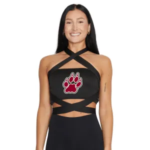 Lafayette College Black Multi Way Bandeau Top
