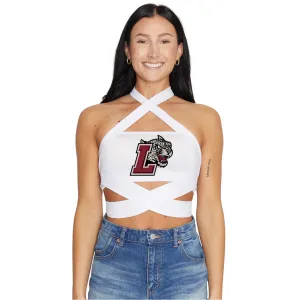 Lafayette College White Multi Way Bandeau Top