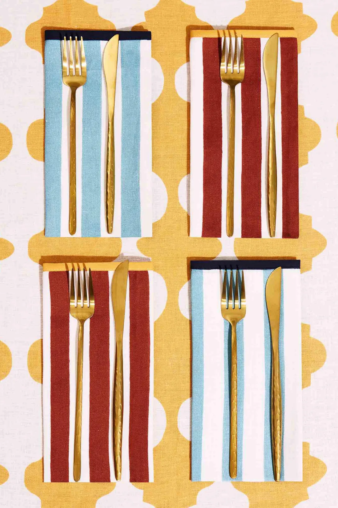 Large Napkins Set of 2 | Riviera Celeste