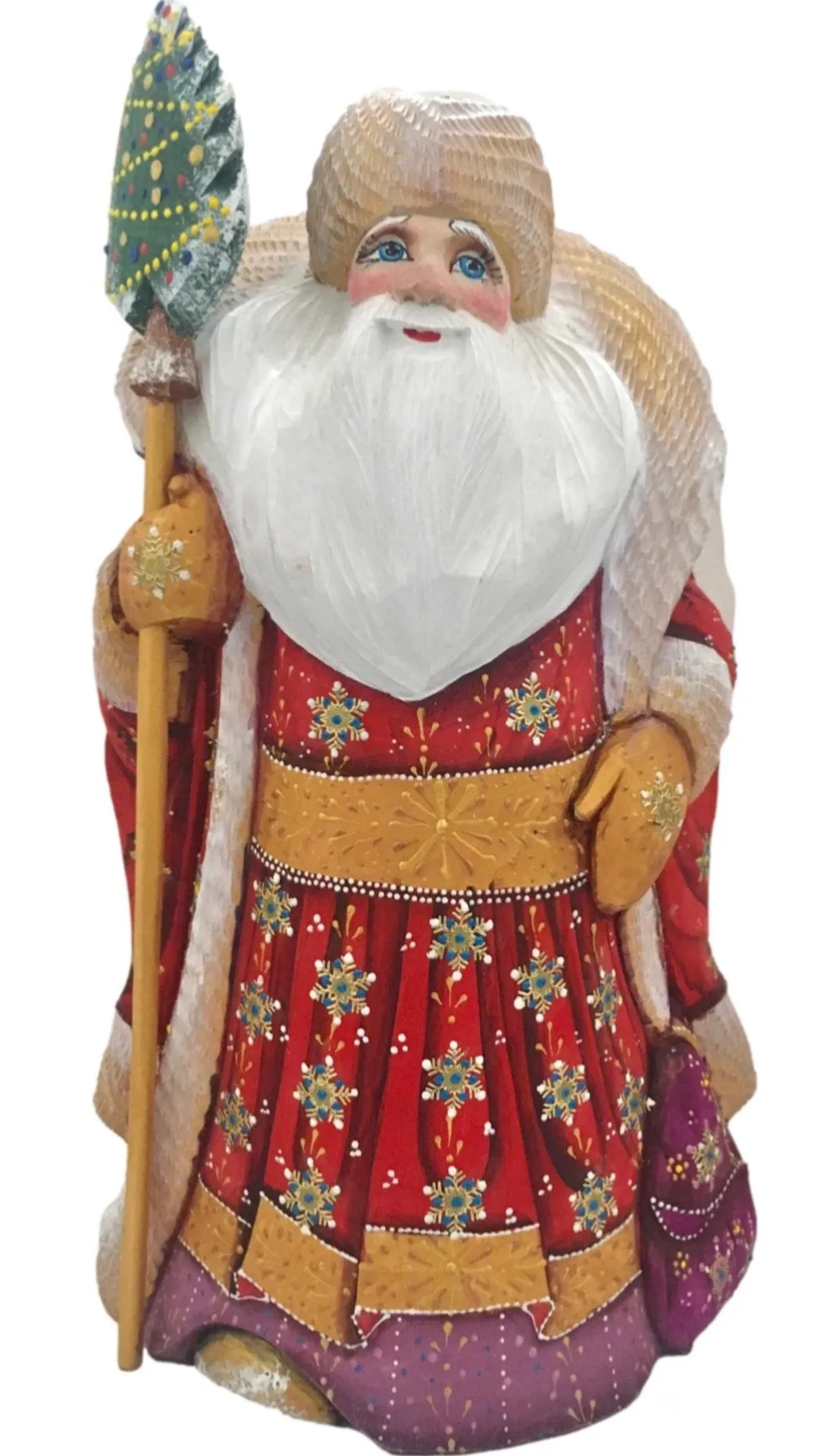 Large Traditional Father Frost Red