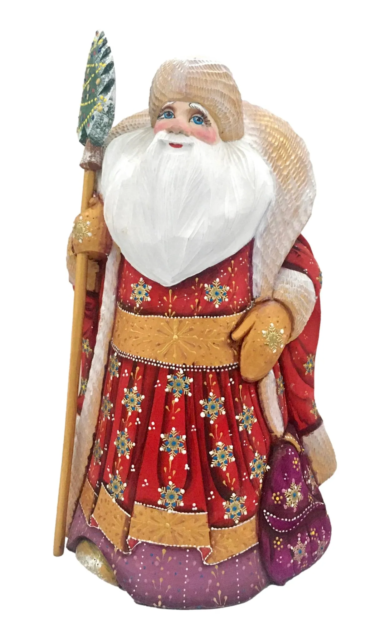 Large Traditional Father Frost Red
