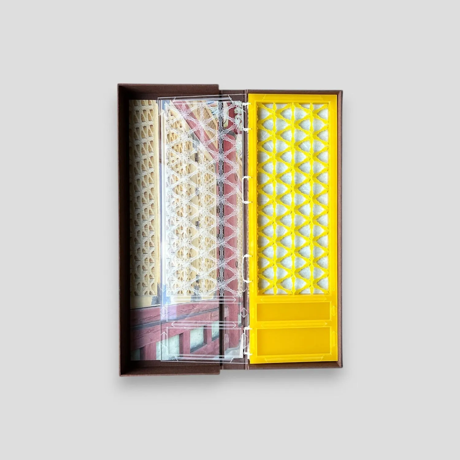 Layered Time: Grapevine Lattice  by Jana Sim