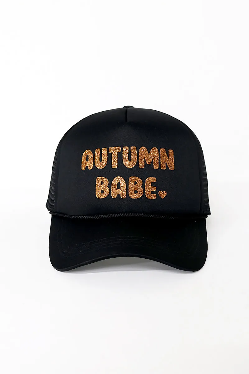 LCAPM2356 - Autunm Babe Mesh Back Trucker Hat