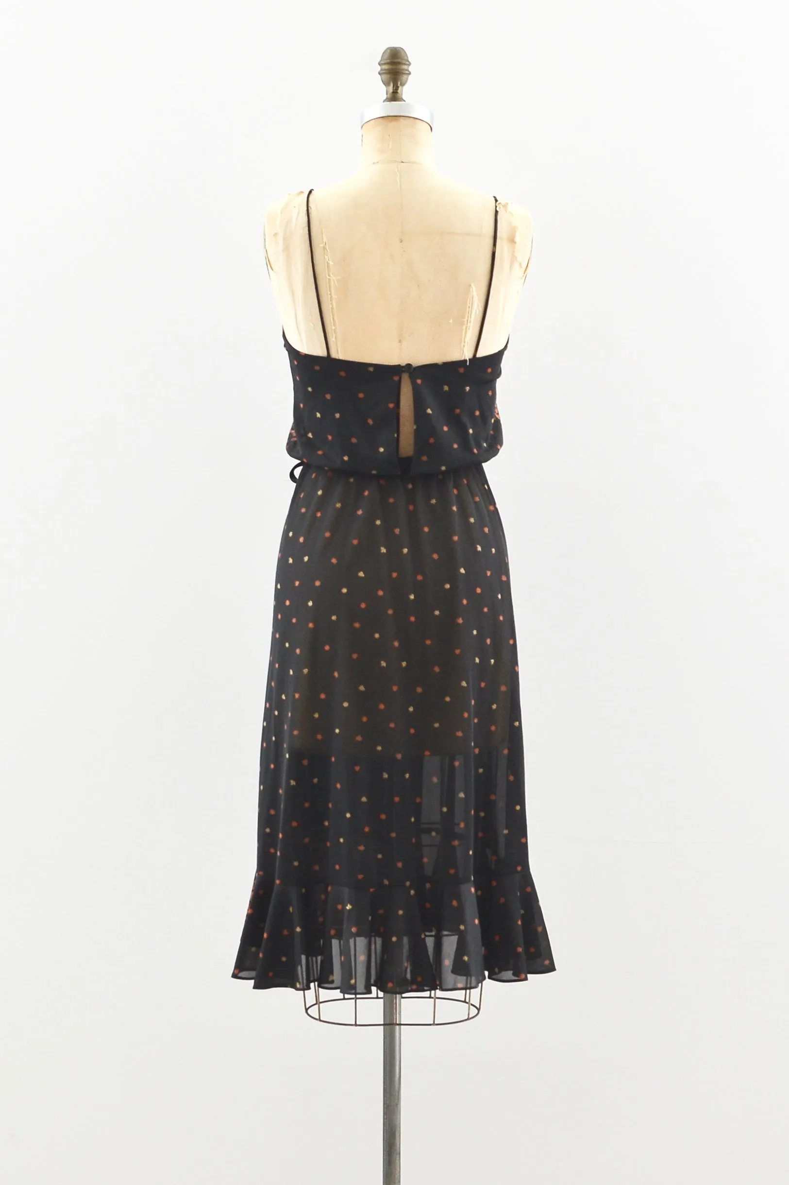 Leaf Print Dress / XS