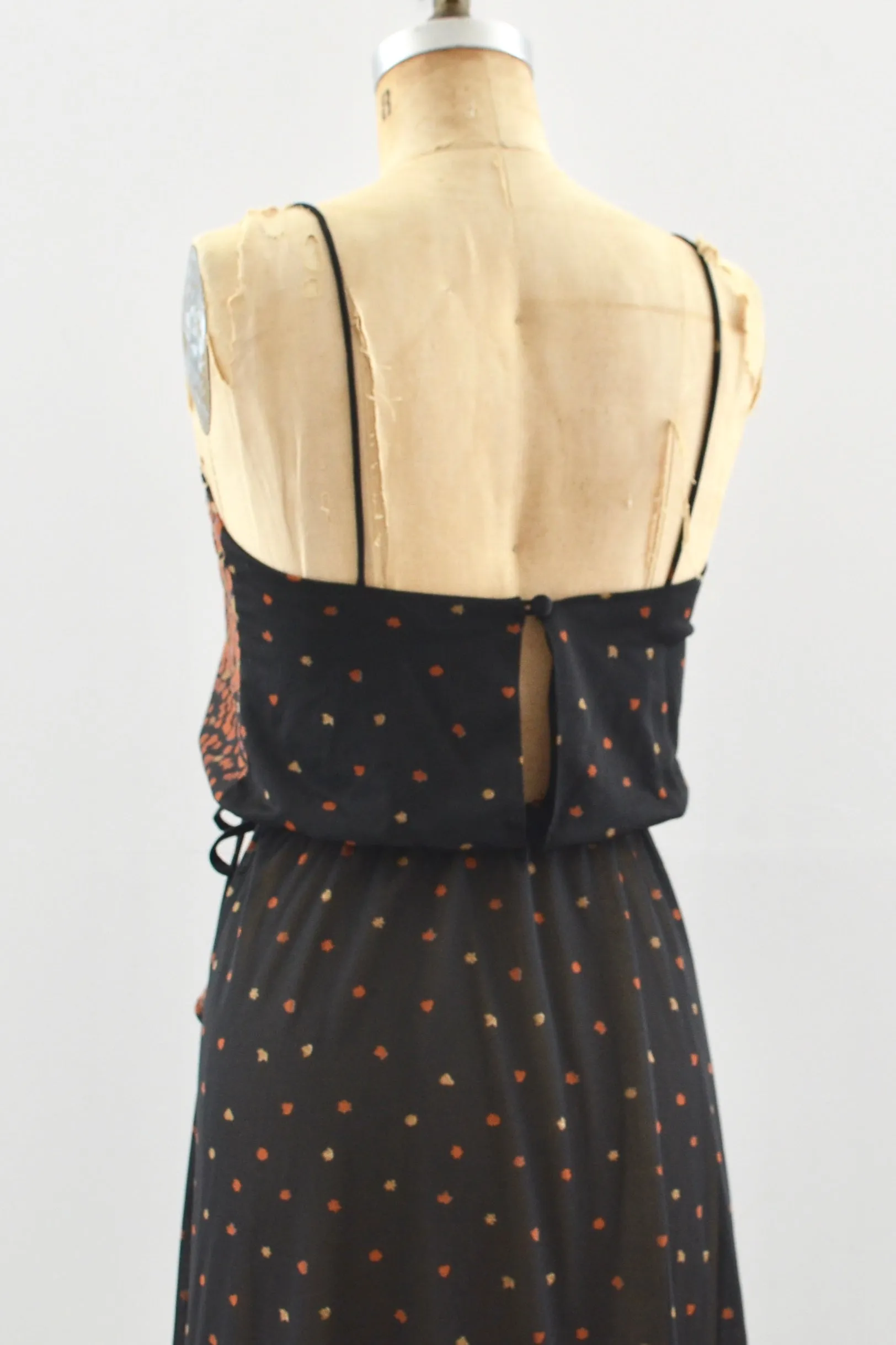 Leaf Print Dress / XS