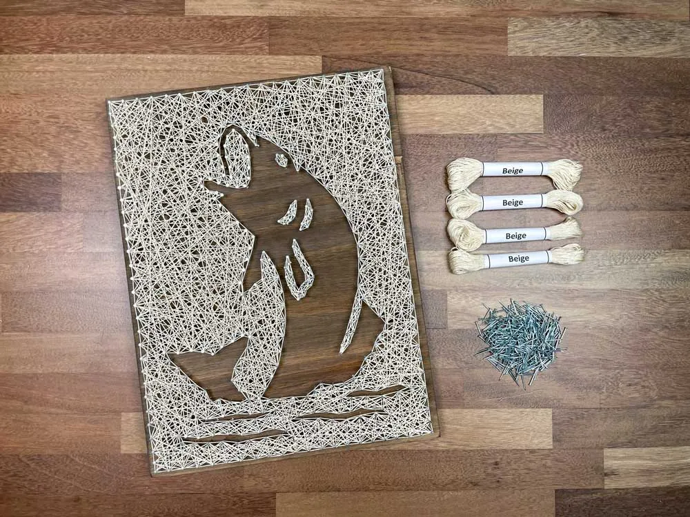 Leaping Fish String Art Kit
