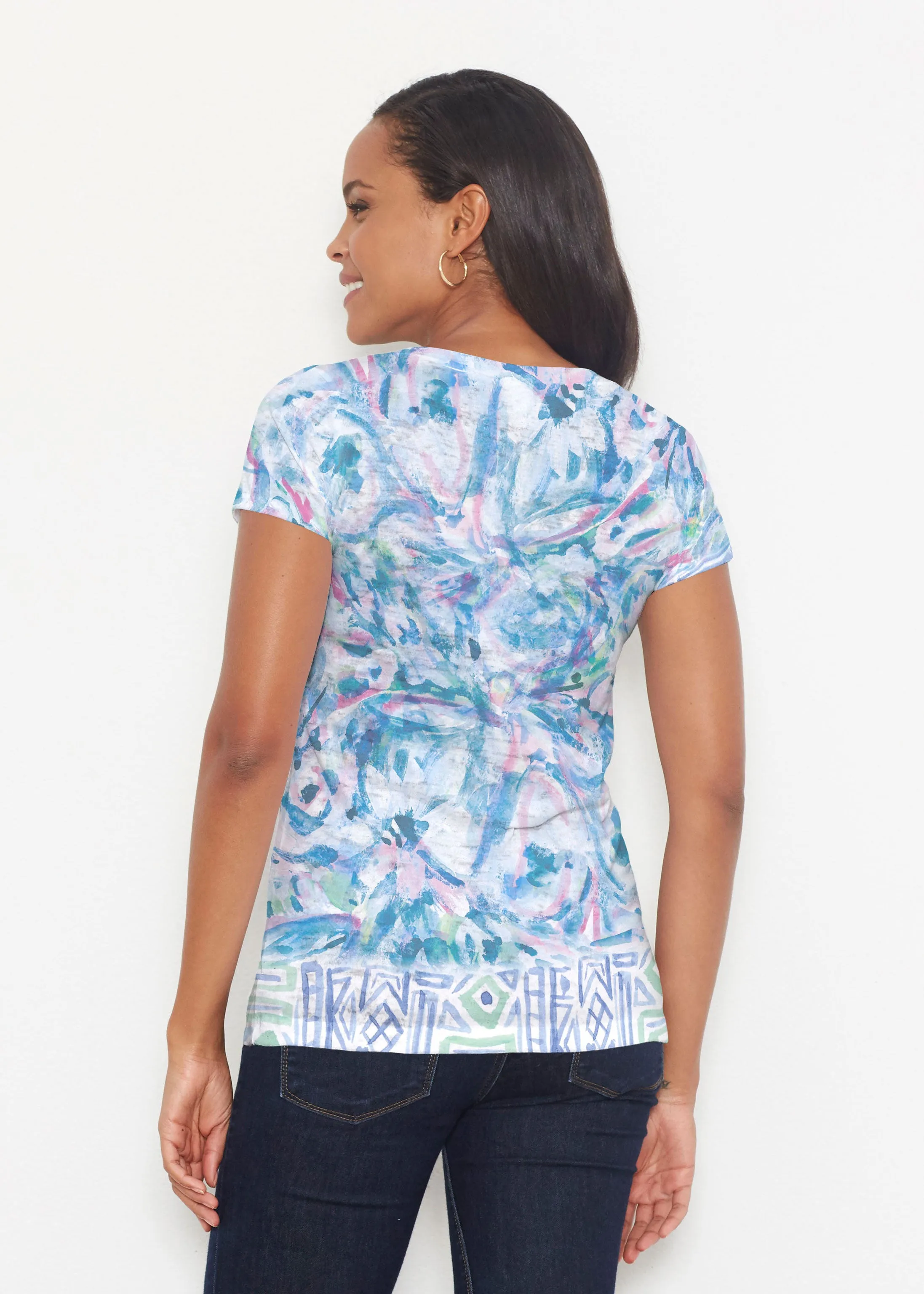 Lilly (17234) ~ Short Sleeve Scoop Shirt