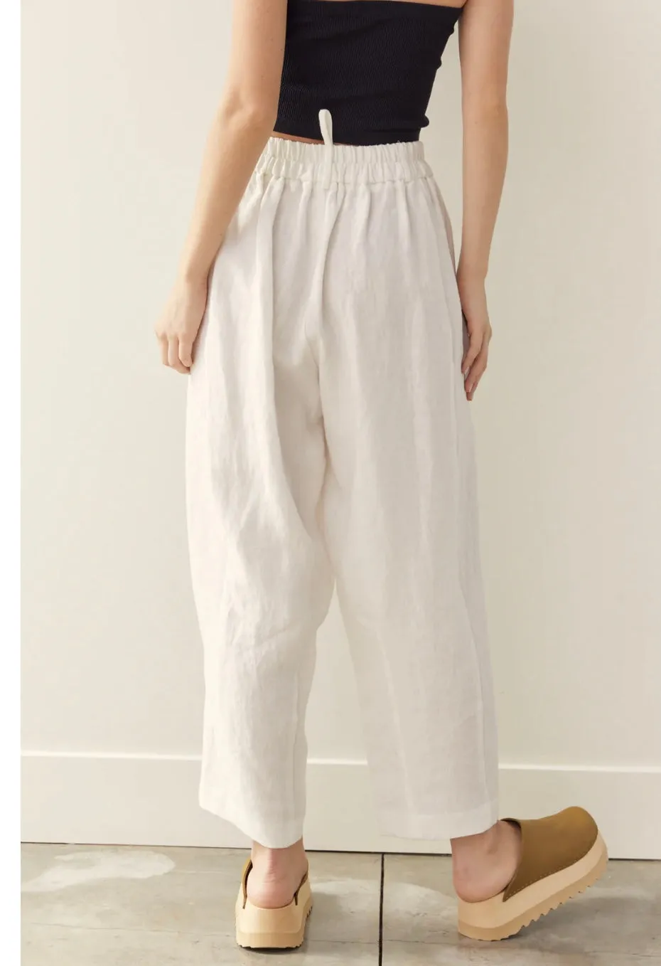 Linen Seamed Pant | Amente