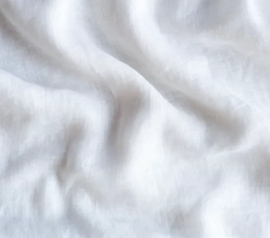 Linen Whisper Royal Sham - White