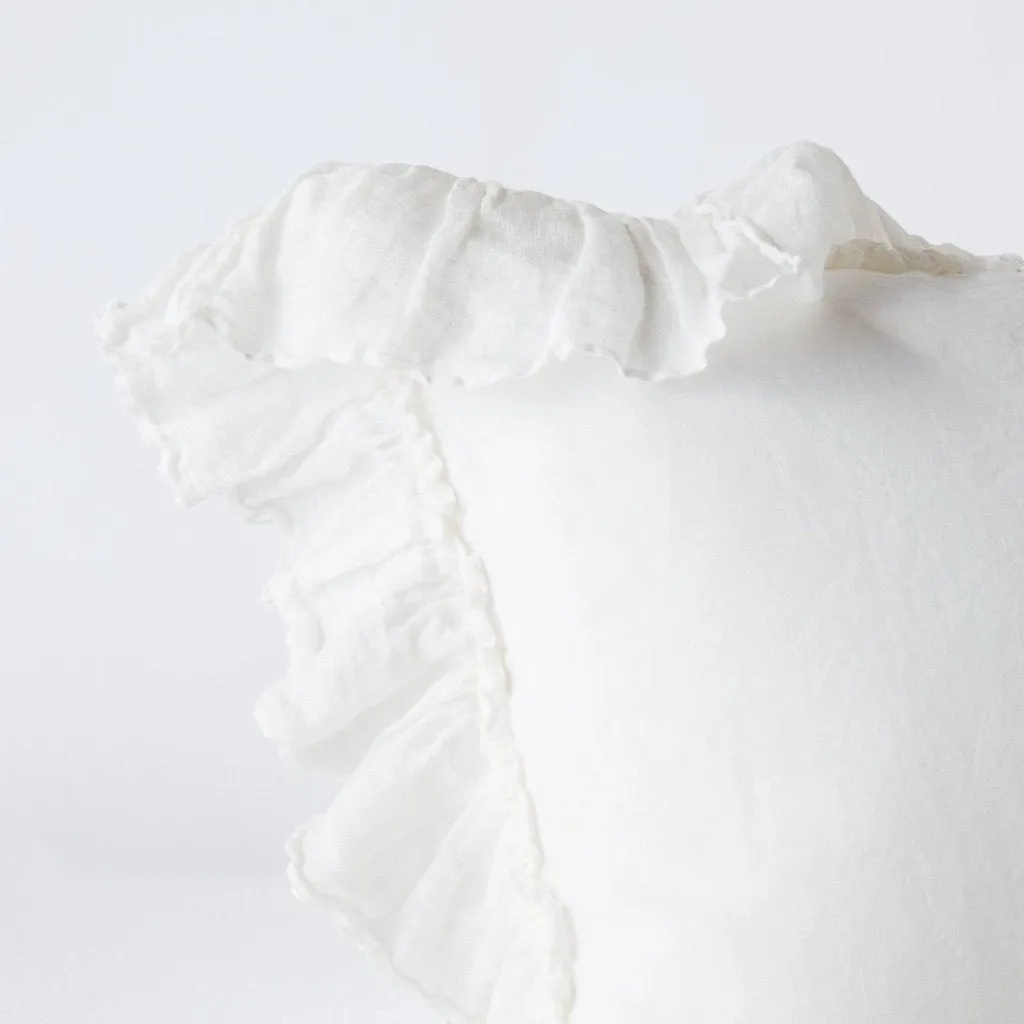 Linen Whisper Standard Sham - Winter White