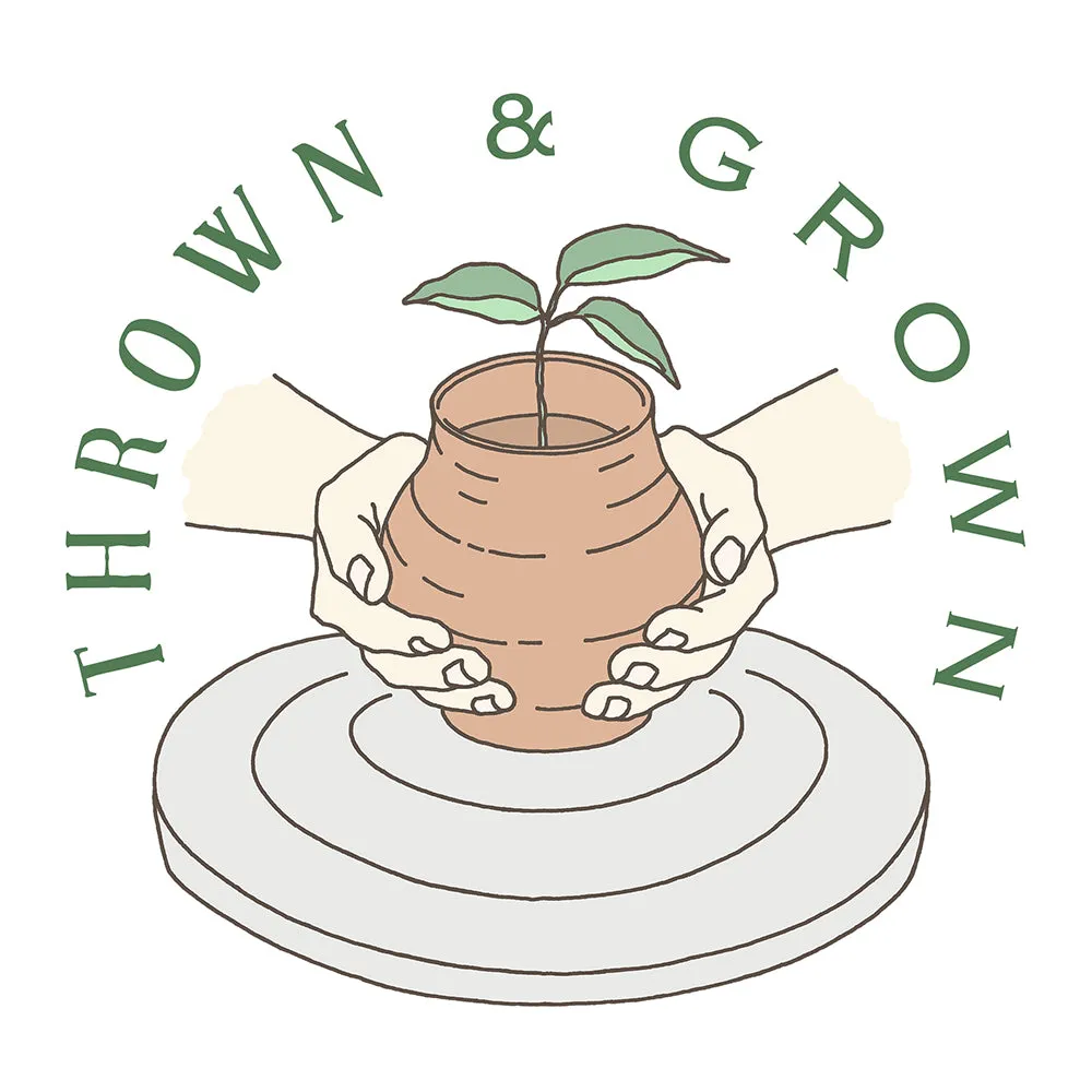 Logo for Thrown & Grown